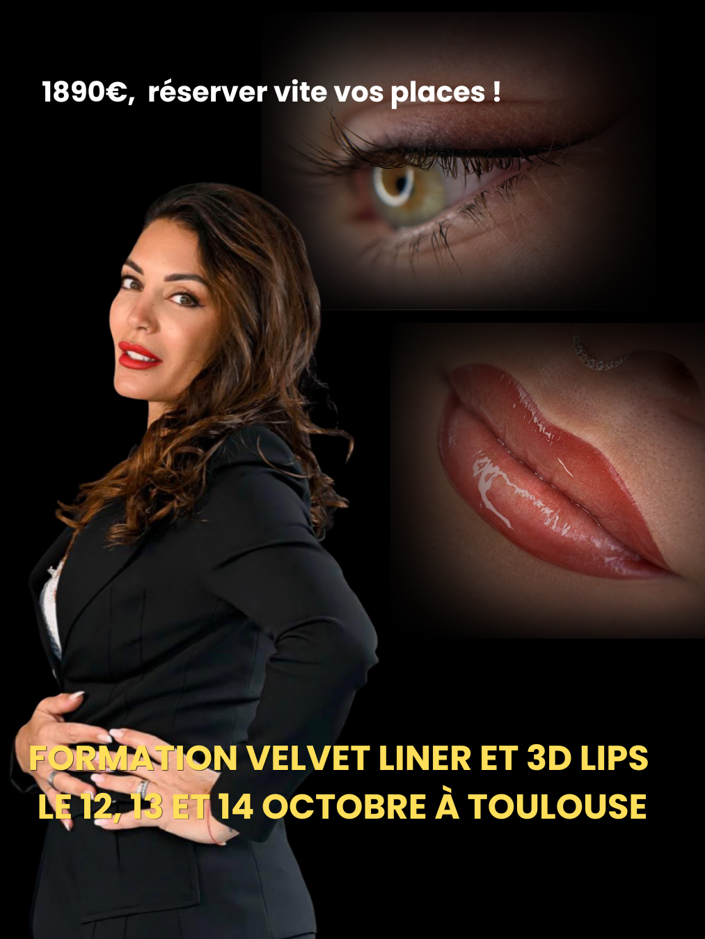 Formation velvet liner et 3D Lips 